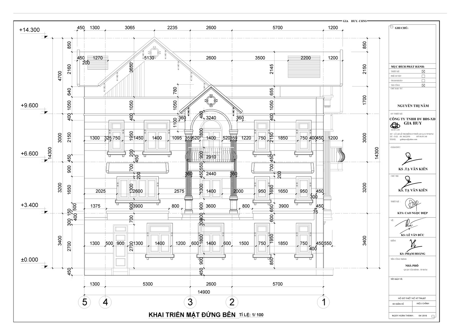 CÔNG TY TNHH THIẾT KẾ XÂY DỰNG Hưng Phát