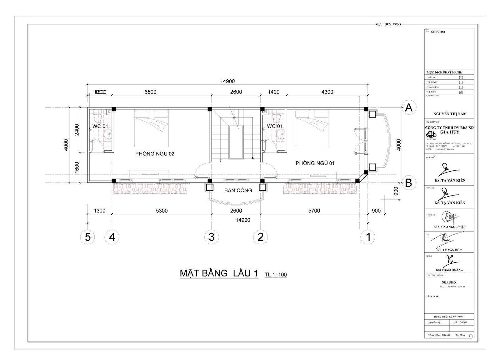 CÔNG TY TNHH THIẾT KẾ XÂY DỰNG Hưng Phát